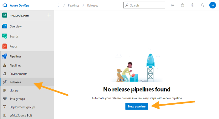 azure devops releases